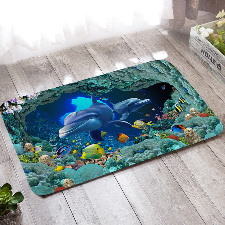 Cute Animal Design Floor Mat