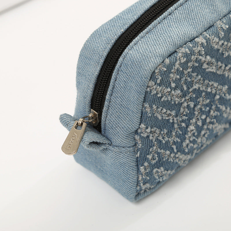 Federmäppchen in Denim-Optik