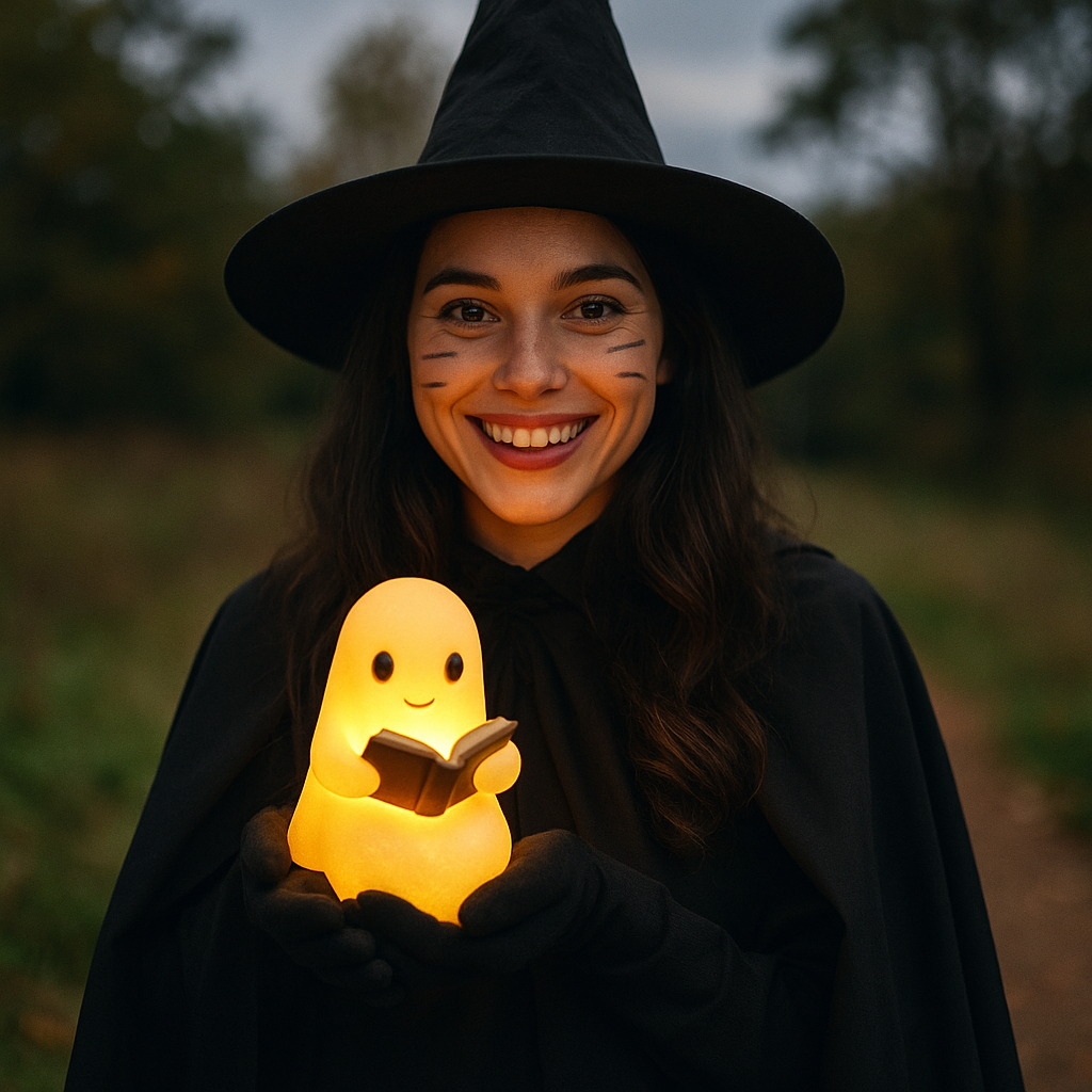 Handmade Decorative Ghost Night Lamp