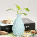 Decorative Textured Ceramic Flower Vase