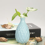 Decorative Textured Ceramic Flower Vase