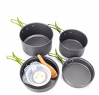 Lightweight Nonstick Nesting Camping Cookware Set