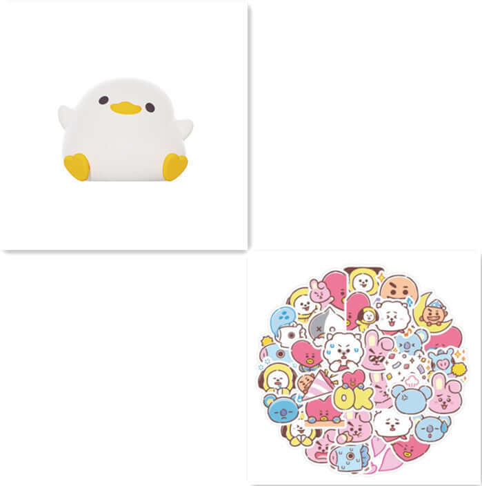 Doudou Enten-Silikon-Alarmlampe