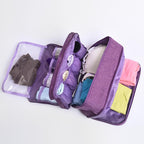 Multi-Compartment Travel Storage Pouch