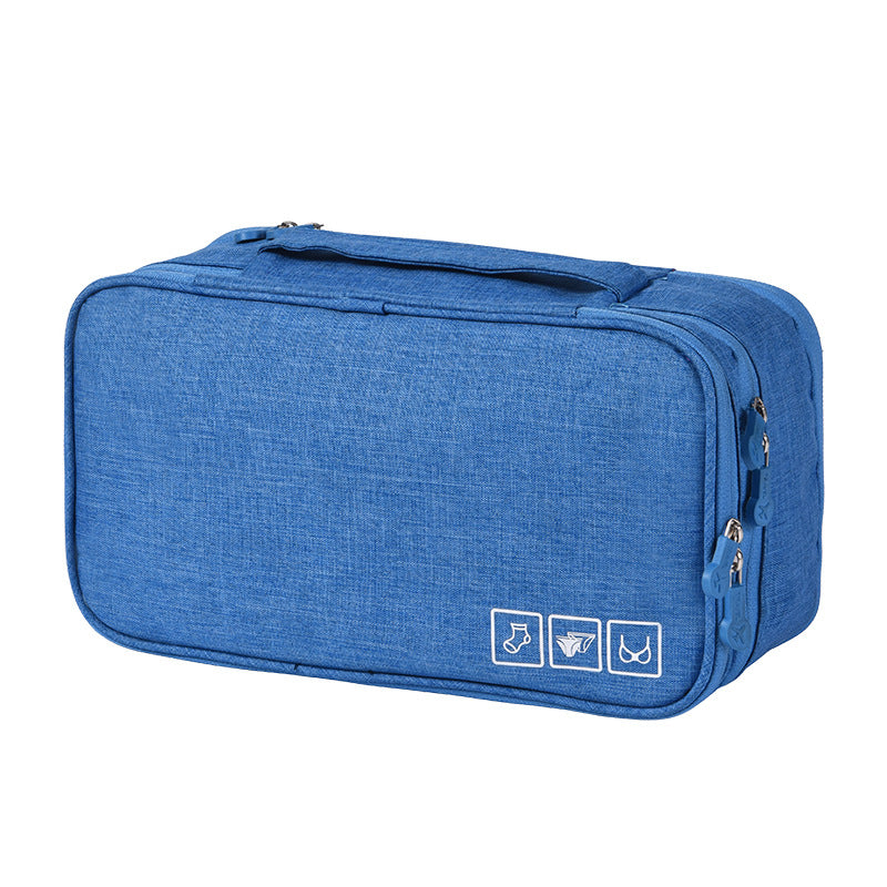 Multi-Compartment Travel Storage Pouch