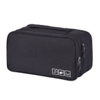 Multi-Compartment Travel Storage Pouch