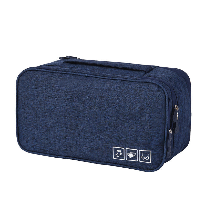 Multi-Compartment Travel Storage Pouch