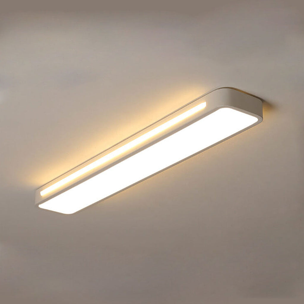 Deckenleuchte Acryl LED 48 cm flach für Flur Schlafzimmer modern