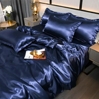 Silk-Finish Bedding Set