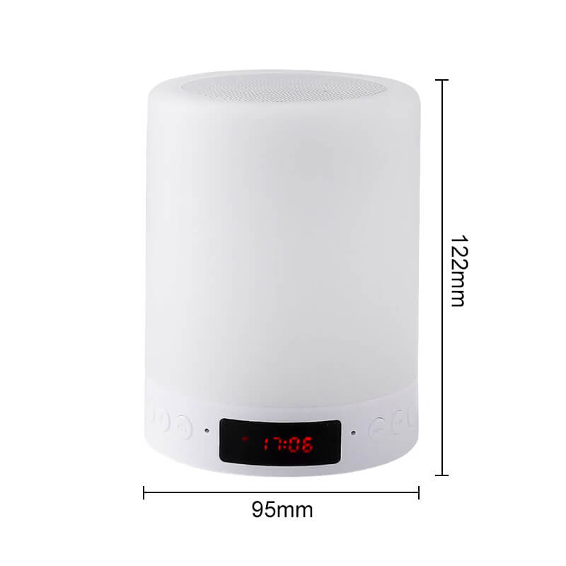 Bluetooth-Lautsprecher & Bunte LED-Tischleuchte