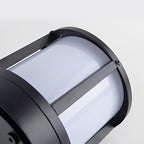 Zylindrische LED-Außenleuchte für Pfosten