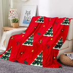Christmas Printing Flannel Blanket