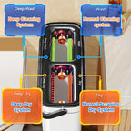 Flachmopp-Set mit Eimer und Auswringsystem