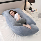 J-Shaped Maternity Pillow