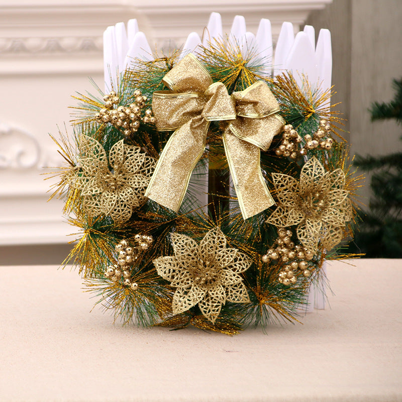 Decorative Burlap Christmas Wreath