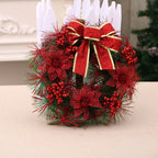 Decorative Burlap Christmas Wreath
