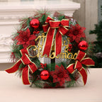 Decorative Burlap Christmas Wreath