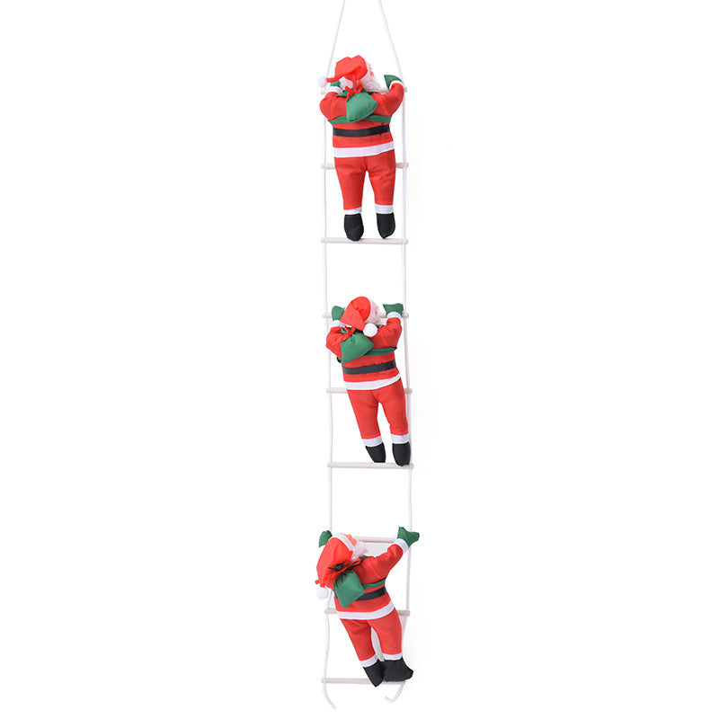 Decorative Climbing Santa Claus Figures