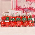 Decorative Christmas Train Figurine Set