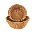 Natural Woven Serving Bowl Set