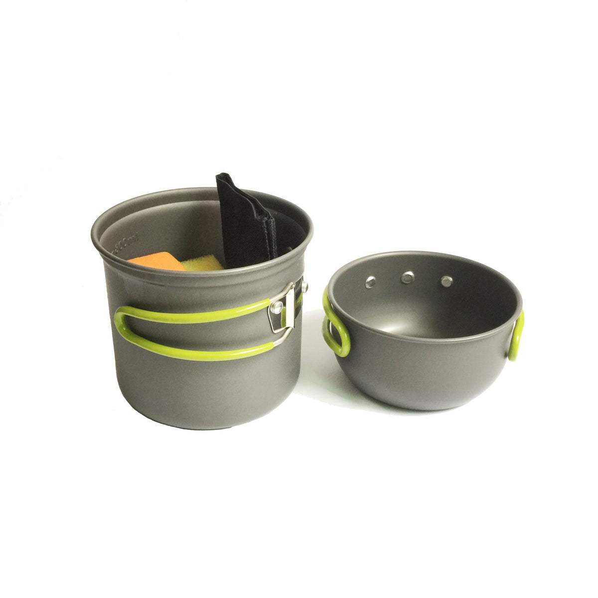 Backpacking Cookware and Gas Stove Set