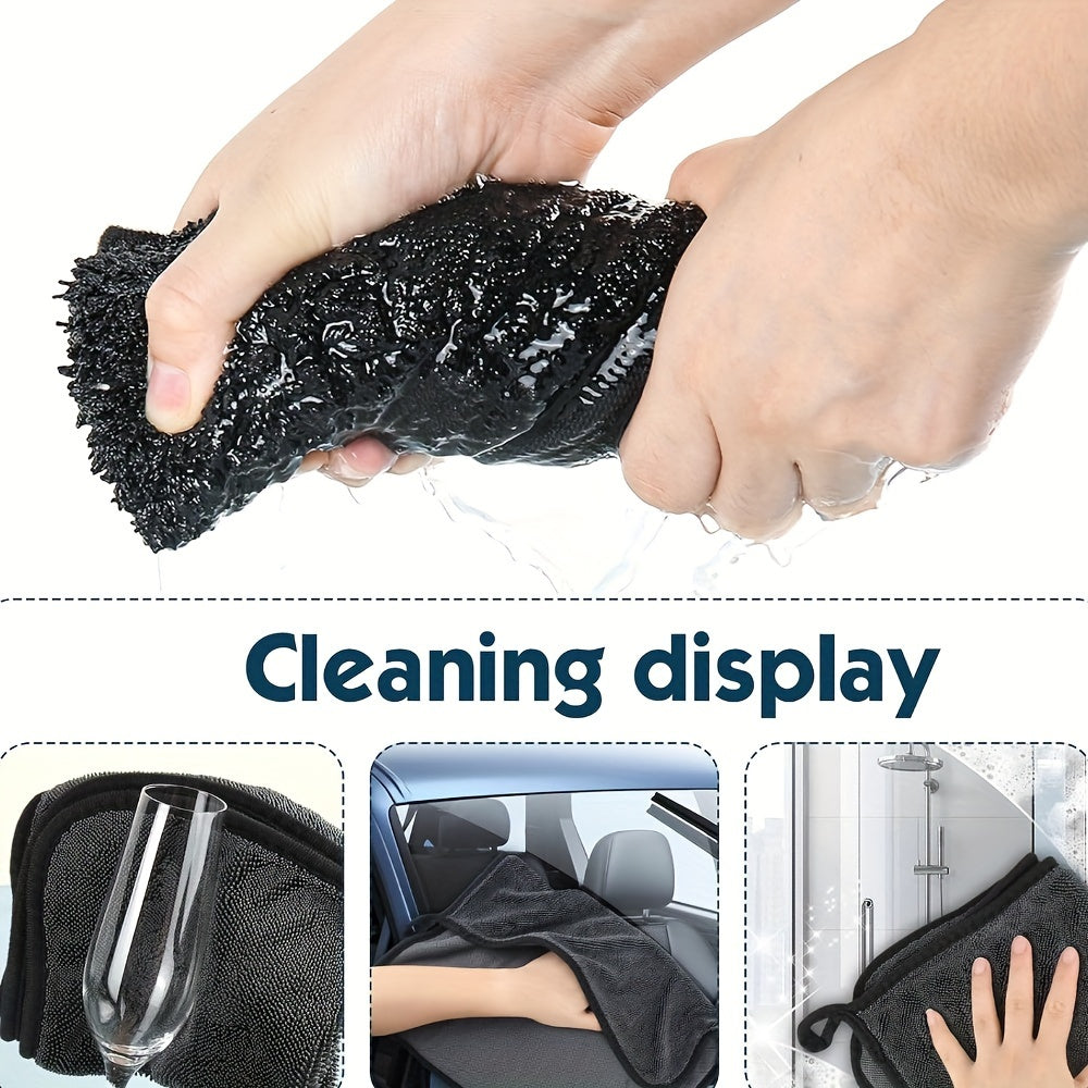 Microfiber Cleaning Cloths 3-Piece Set