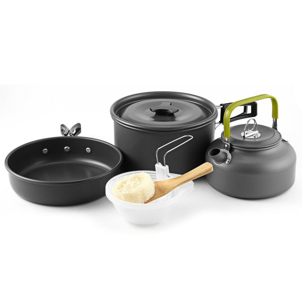 Lightweight Collapsible Camping Cookware Kit