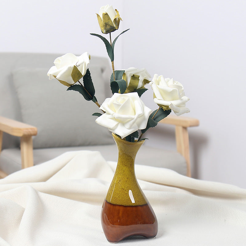 Elegant Ceramic Flower Arrangement