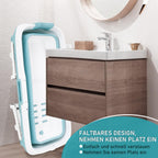 Faltbare Badewanne mit Abdeckung