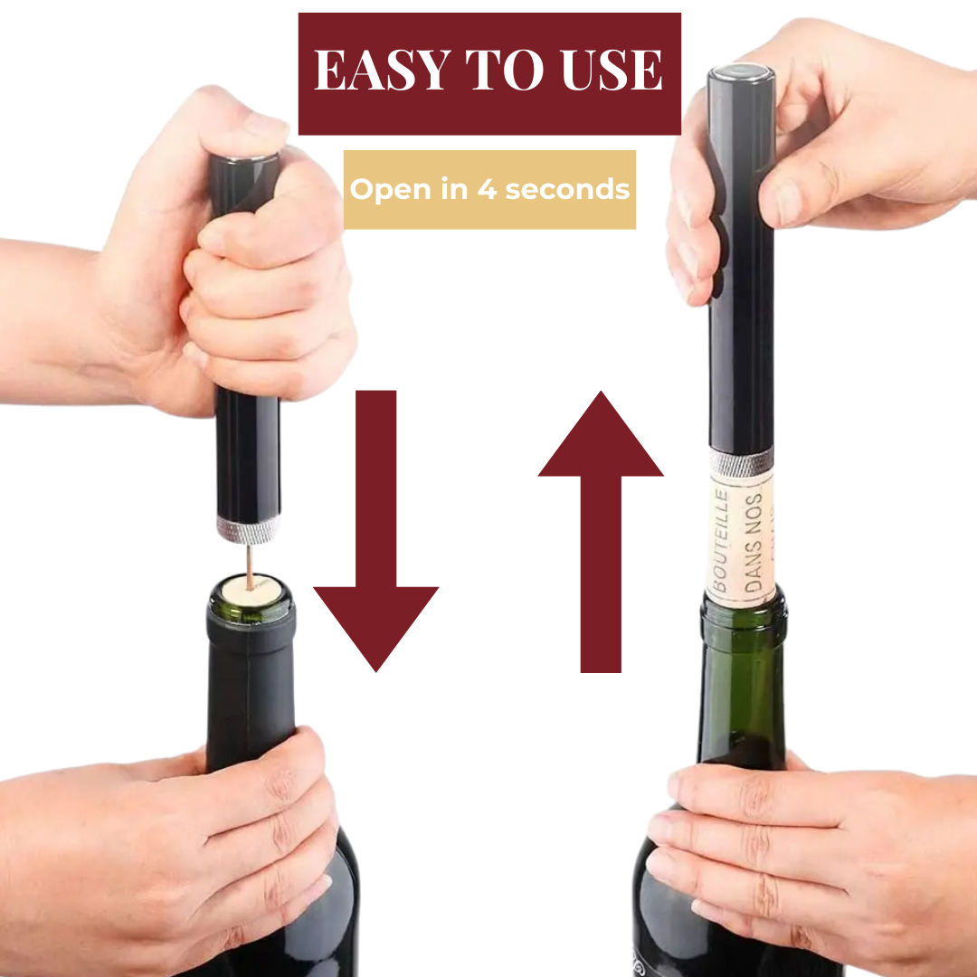 WineLuxe Air Pressure Wine Opener