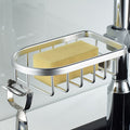 Shower Holder for Shampoo & Soap – Stainless Aluminium – No Drilling