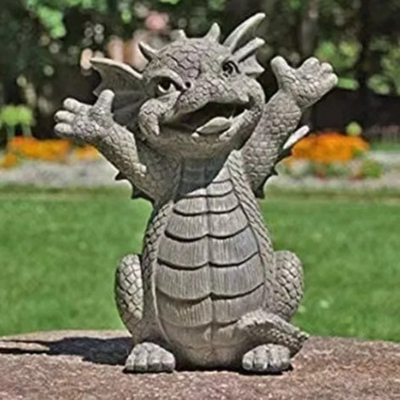 DragonFlare - LED-Tischleuchte im Drachen-Stil