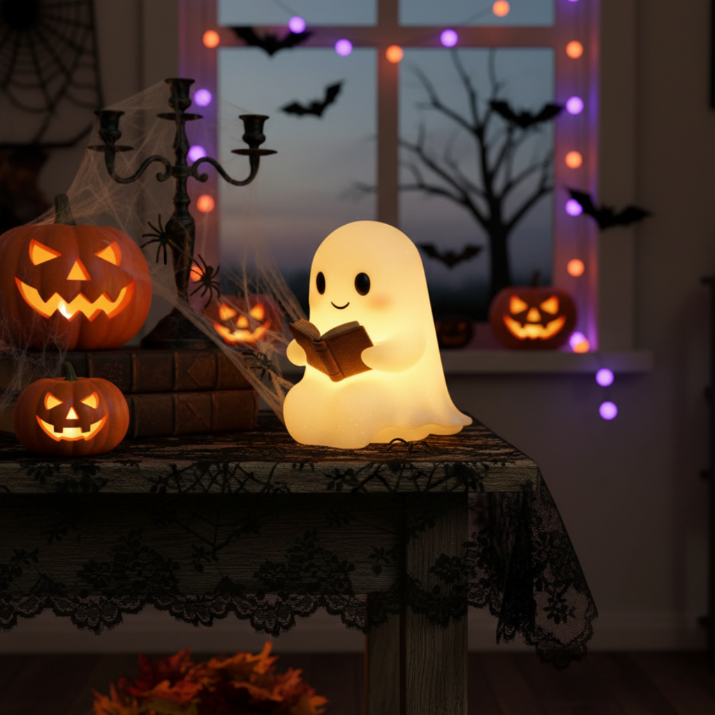 Handmade Decorative Ghost Night Lamp