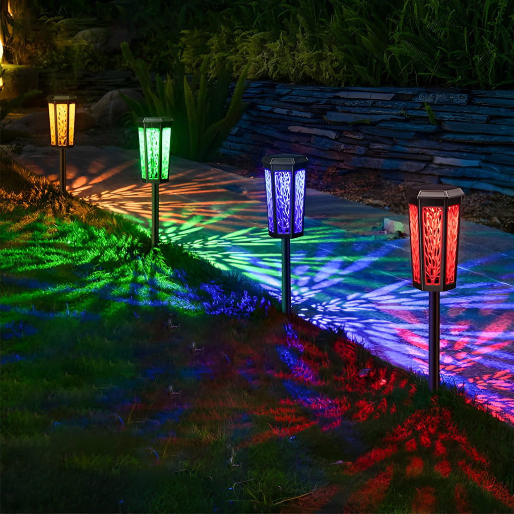 Wasserdichte IP65 LED-Solarleuchte mit Farbwechsel