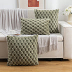 VelvetSoft Plüsch-Kissenbezug für Sofa oder Bett