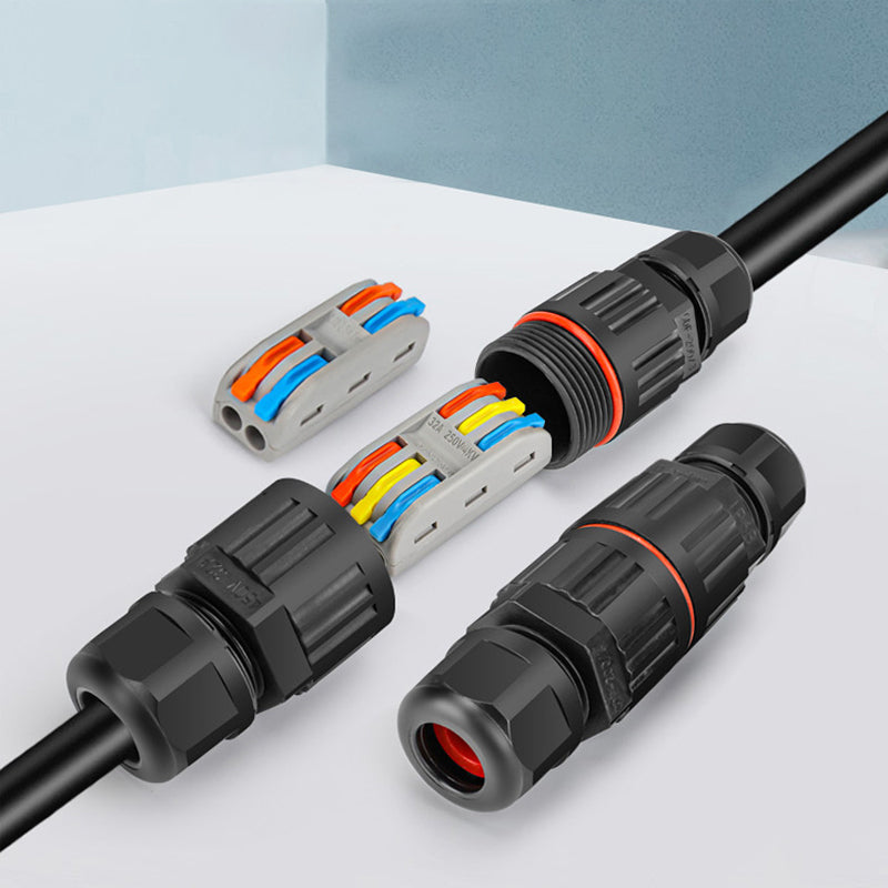 Wetterfester elektrischer Kabelverbinder für den Außenbereich