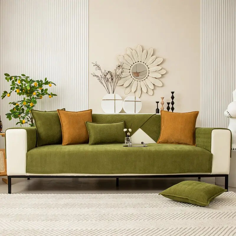 Non-Slip Chenille Sofa Cover