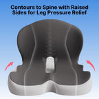 All-in-One Orthopedic Memory Foam Seat and Back Cushion