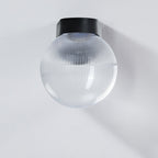 Modern Simplicity Waterproof Orb Wall Sconce