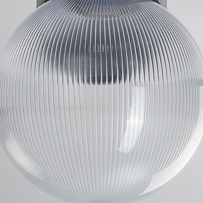 Modern Simplicity Waterproof Orb Wall Sconce