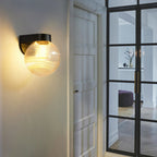 Modern Simplicity Waterproof Orb Wall Sconce