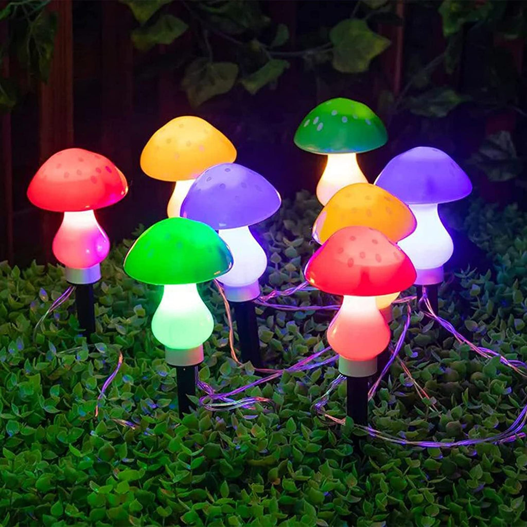 Moderne wasserdichte Solar-Pilzleuchte für den Garten