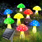 Moderne wasserdichte Solar-Pilzleuchte für den Garten