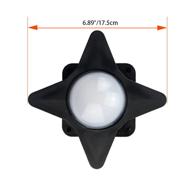 Zeitgenössische wasserfeste LED-Wandleuchte