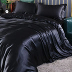 Elegant Satin Silk Bedding Set