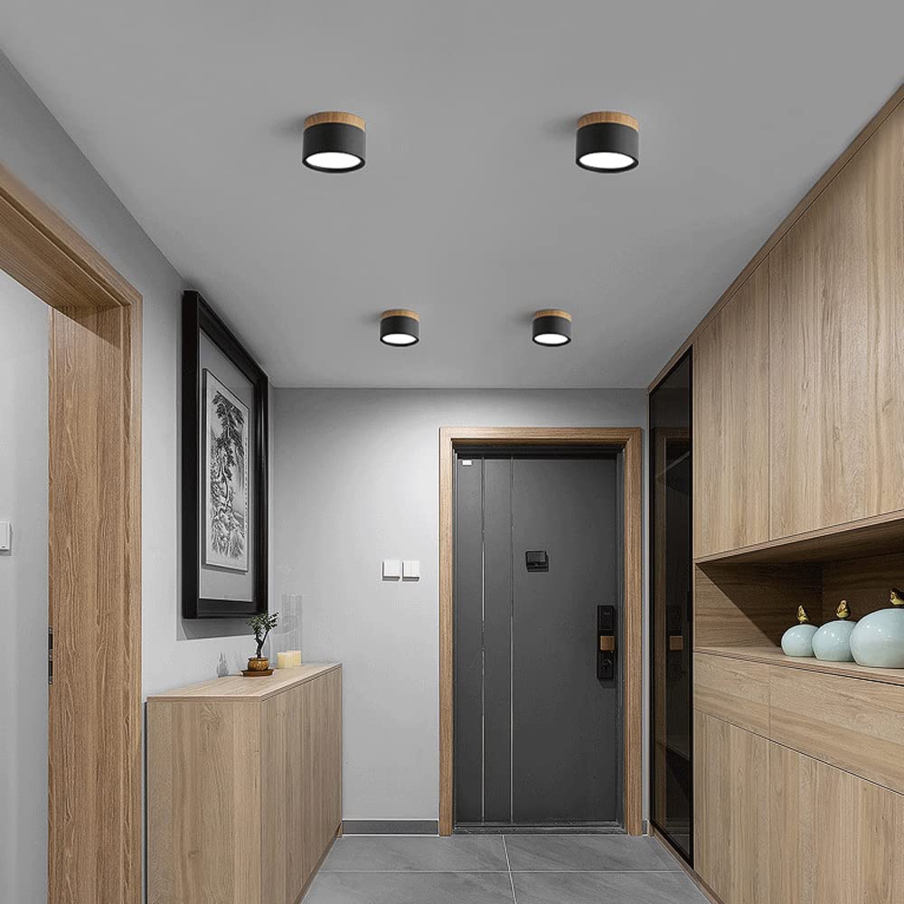 Modern Cylinder LED Flush Mount Ceiling Lamp