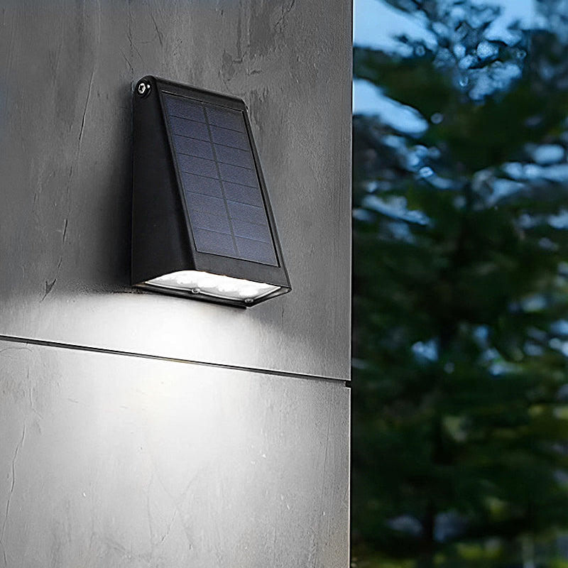 90° verstellbare, intelligente LED-Solar-Wandleuchte, wasserdicht