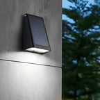 90° verstellbare, intelligente LED-Solar-Wandleuchte, wasserdicht