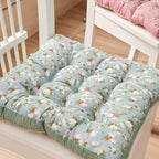 Boho Floral Thick Seat Cushions