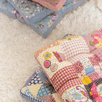 Boho Floral Thick Seat Cushions